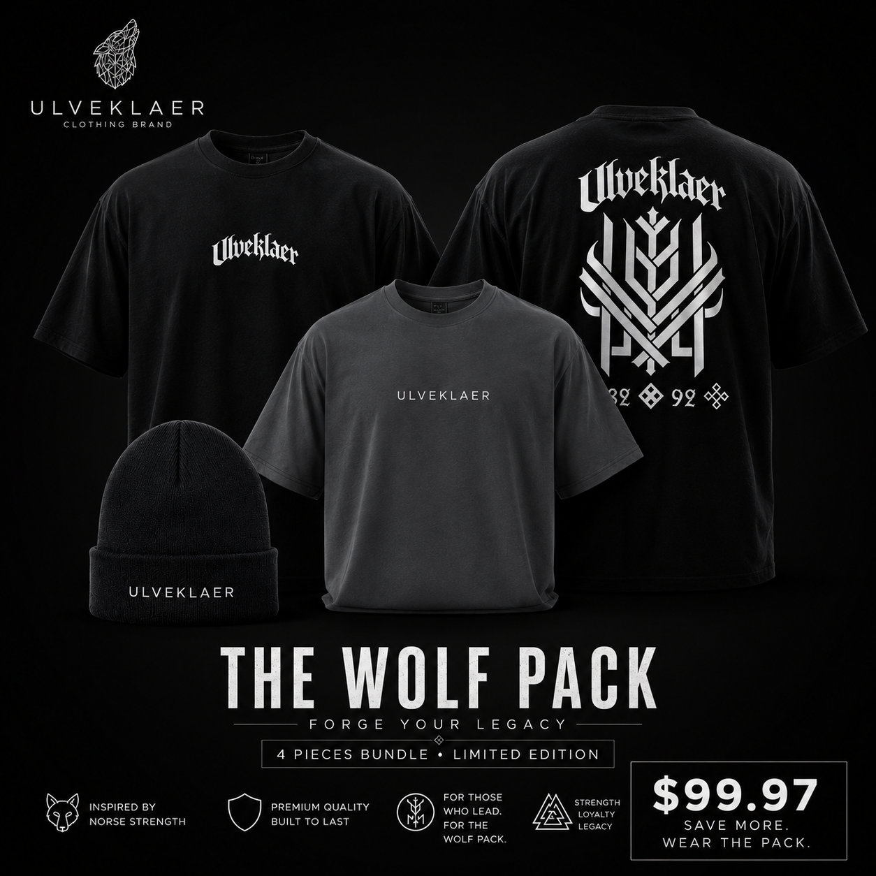 🐺 THE WOLF PACK — ULVEKLAER