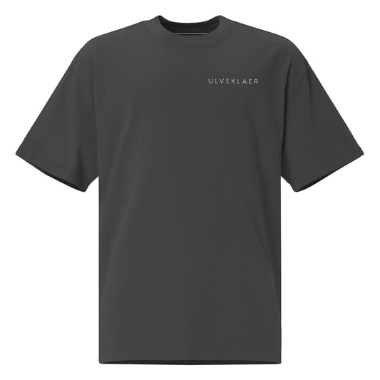 Black Oversized T-Shirt – 100% Cotton, by Ulveklaer