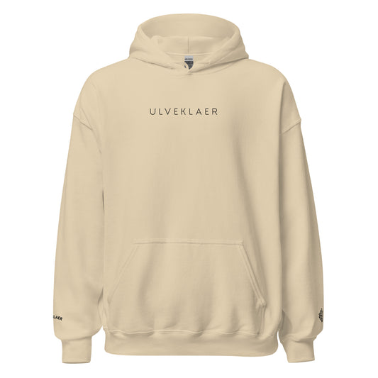 Sand, Ligth Pink, White Hoodie | 50% Cotton by Ulveklaer